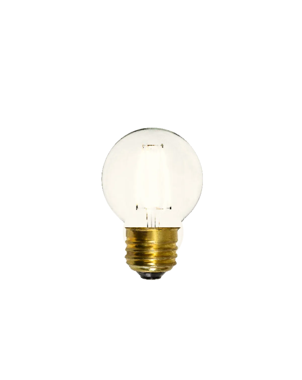 Bulb: LED - Clear 2" Globe 2700K