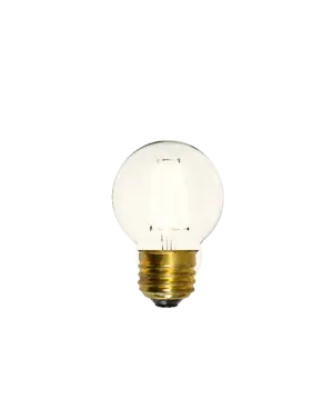 Bulb: LED - Clear 2" Globe 2700K