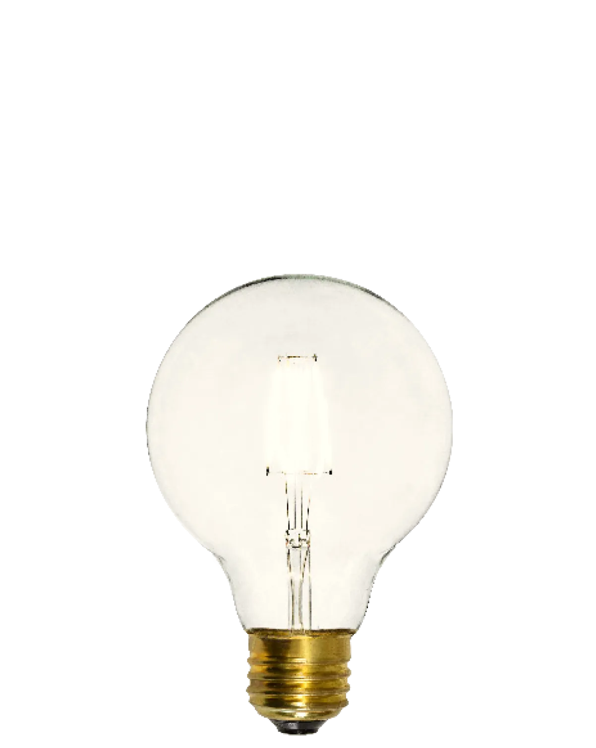 Bulb: LED - Clear 3" Globe 2700K