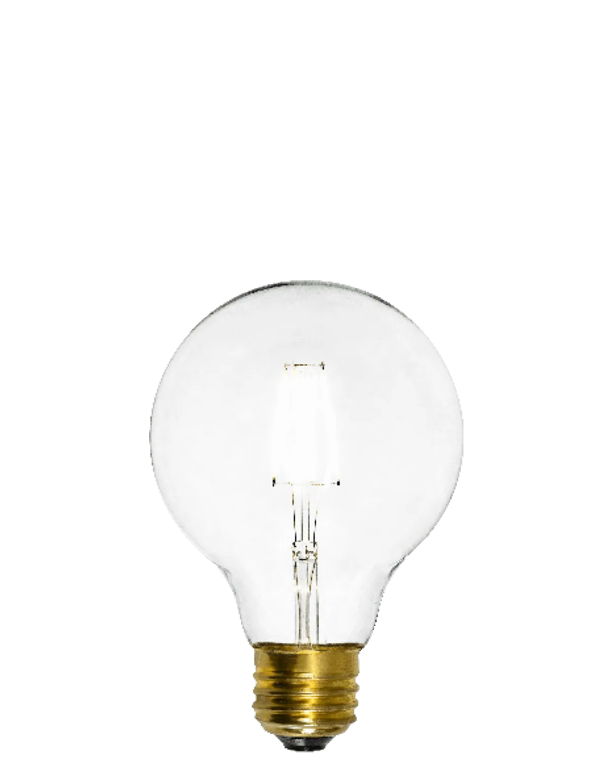 Bulb: LED - Clear 3" Globe 3500K