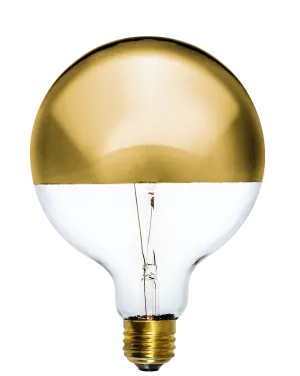 Bulb: LED Gold Dipped 5" Globe