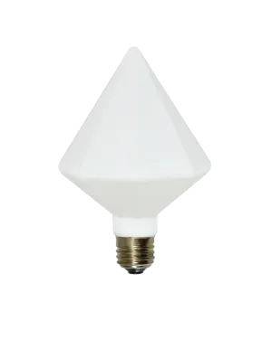 Bulb: LED - Porcelain Matte White Diamond