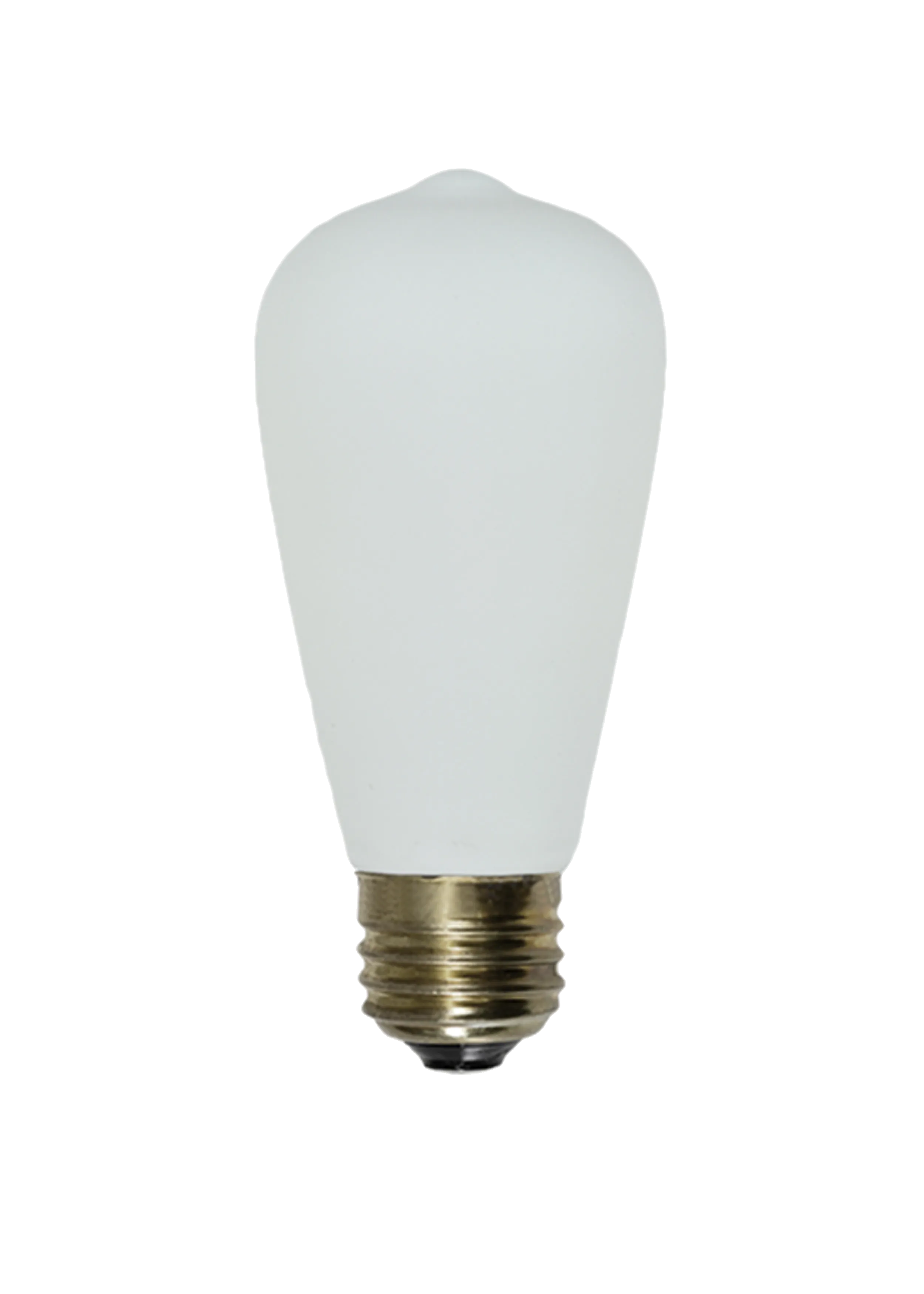 Bulb: LED - Porcelain Matte White Edison