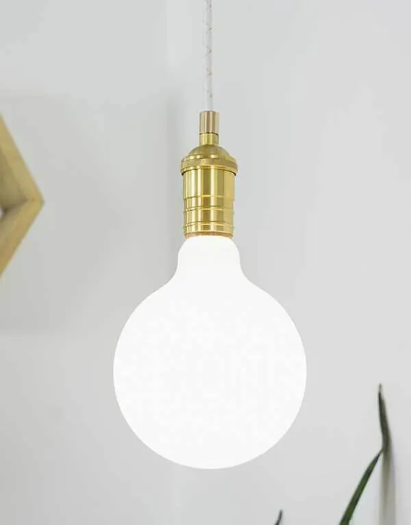 Bulb: LED - White 5" Globe