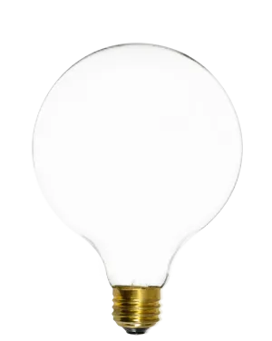 Bulb: LED - White 5" Globe