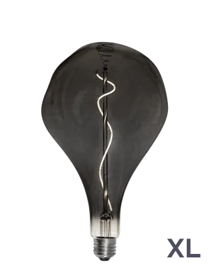 Bulb: LED XL Smoke Uneven Pear
