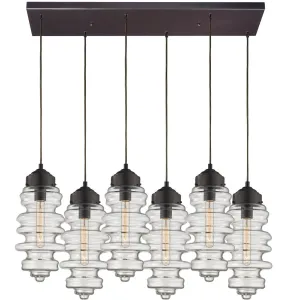 Cipher Multi-Light Linear Chandelier