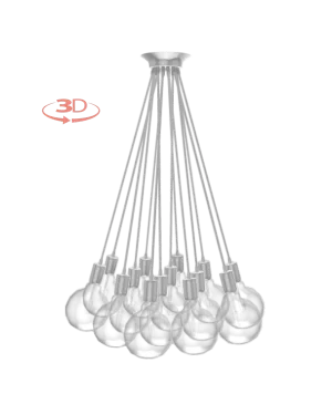 Cluster Chandelier - Even: Design Your Own 14 Pendant