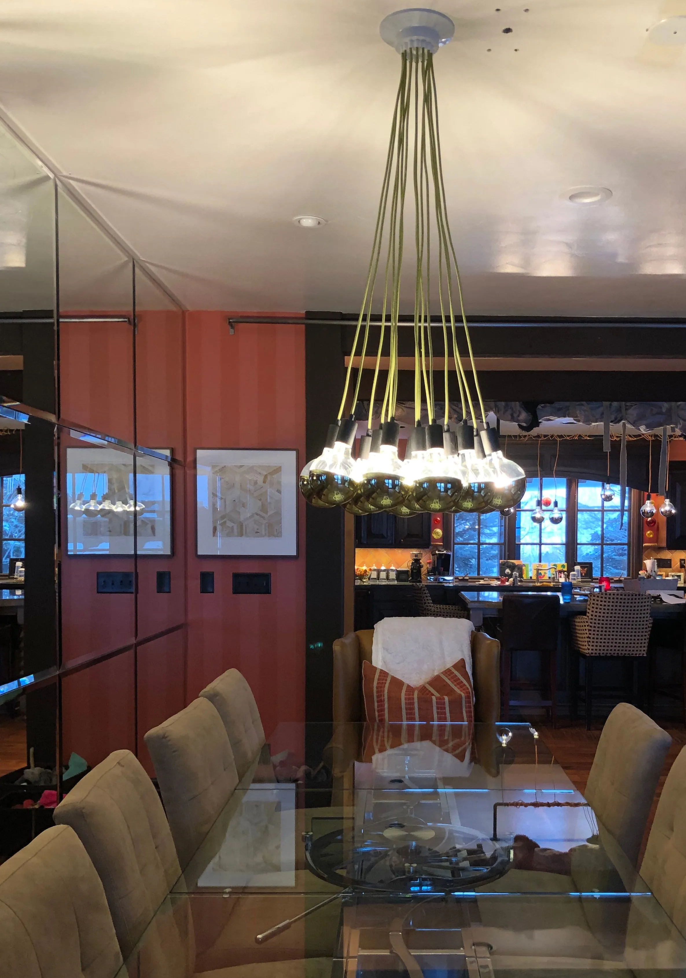 Cluster Chandelier - Even: Design Your Own 14 Pendant