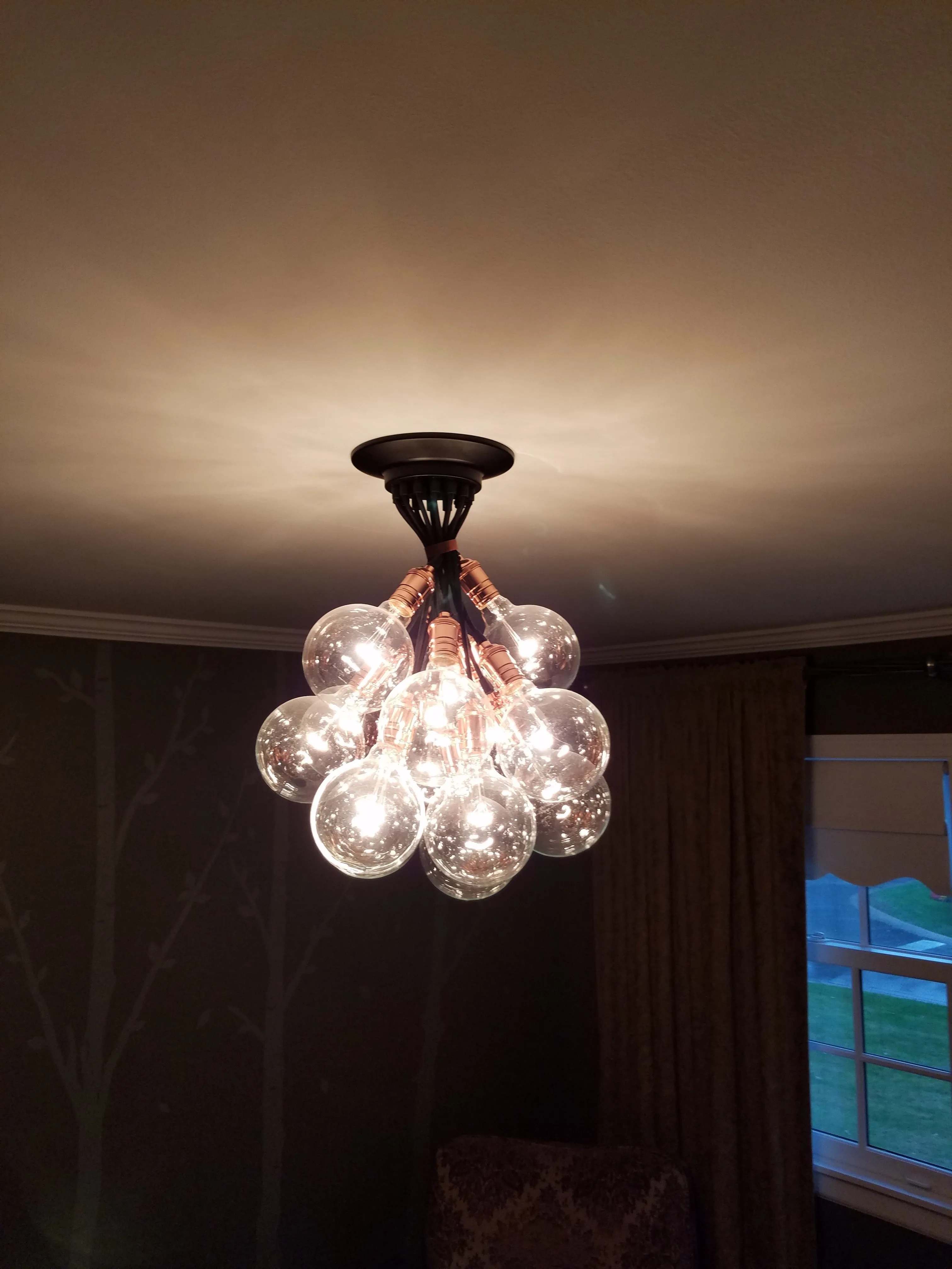 Cluster Chandelier - Grape: Design Your Own 14 Pendant