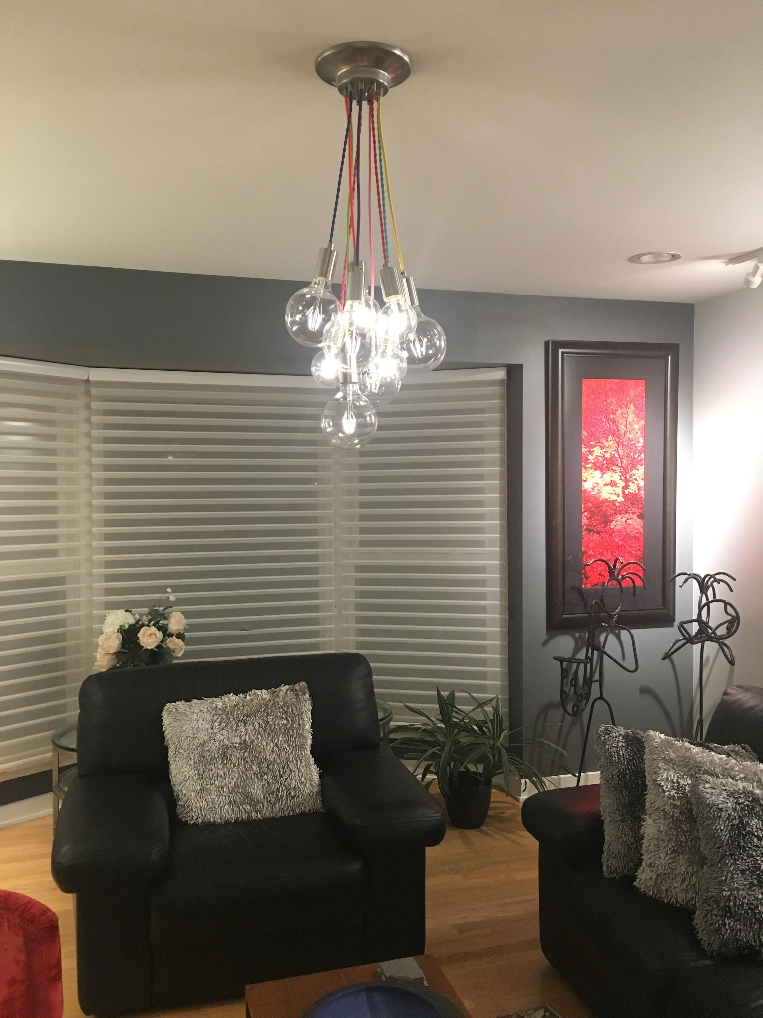 Cluster Chandelier - Grape: Design Your Own 9 Pendant