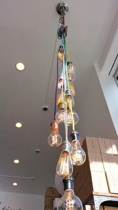 Cluster Chandelier - Staggered: Design Your Own 14 Pendant