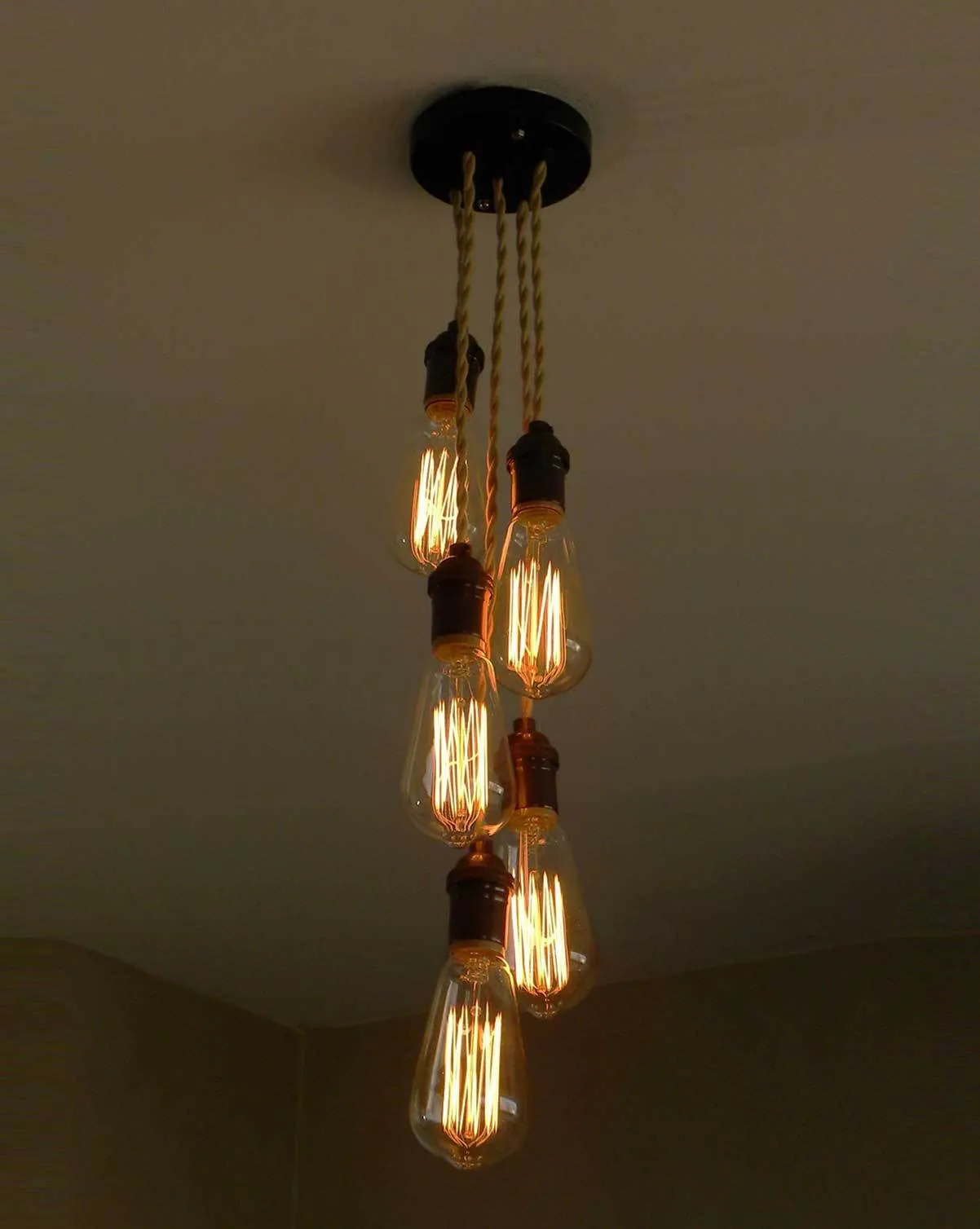 Cluster Chandelier - Staggered: Design Your Own 5 Pendant