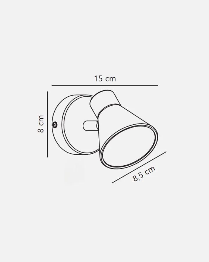 Contemporary Short Adjustable Wall Light | Assorted Finishes