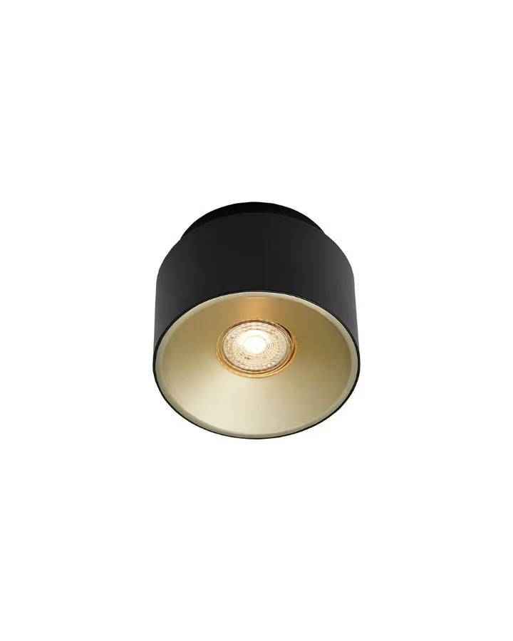 Contemporary Tilted Hinge Ceiling Light