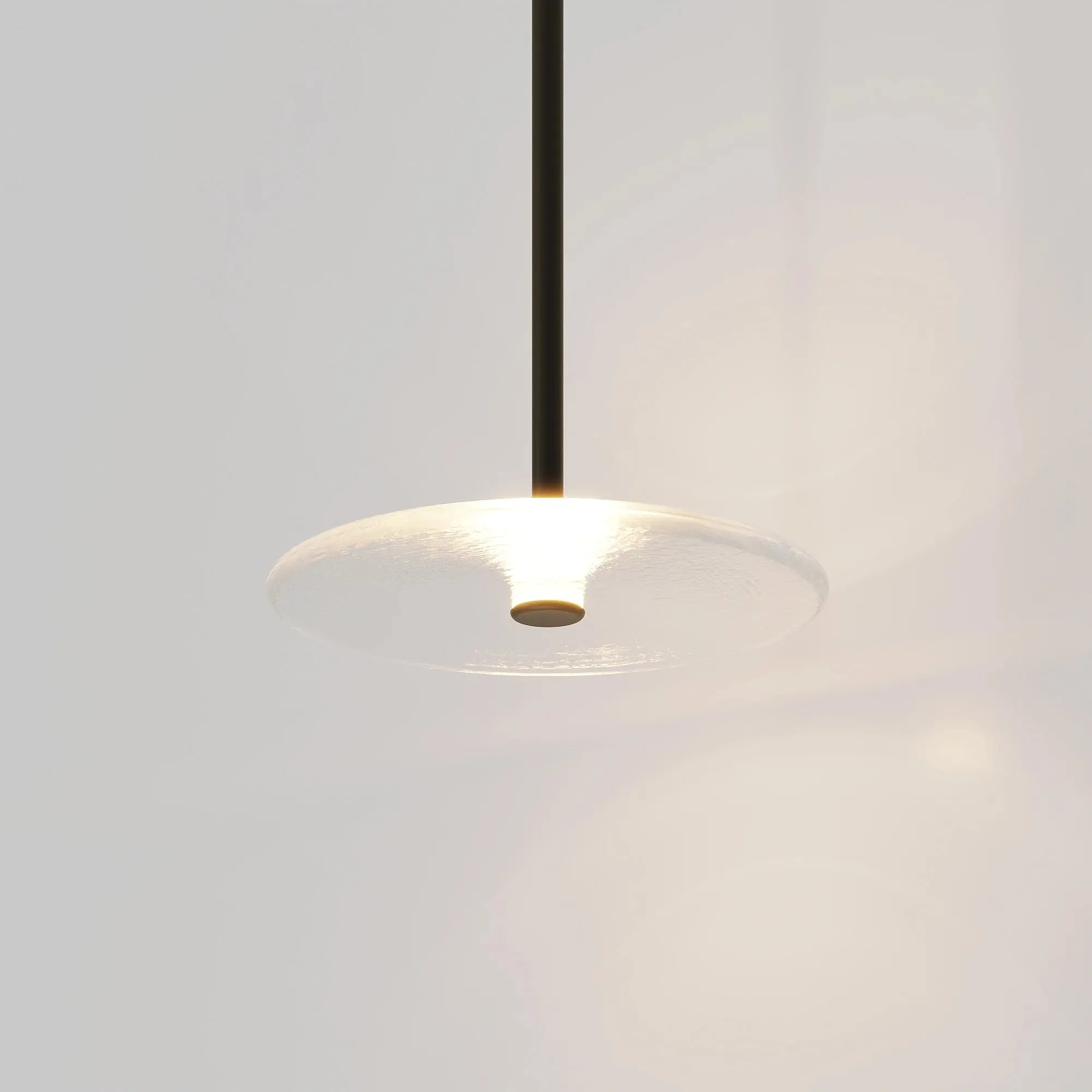 Coral Suspended Rod Pendant | Assorted Finish