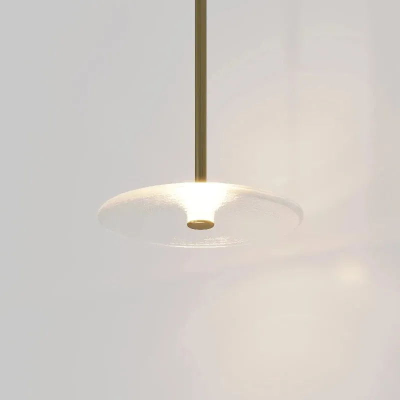 Coral Suspended Rod Pendant | Assorted Finish