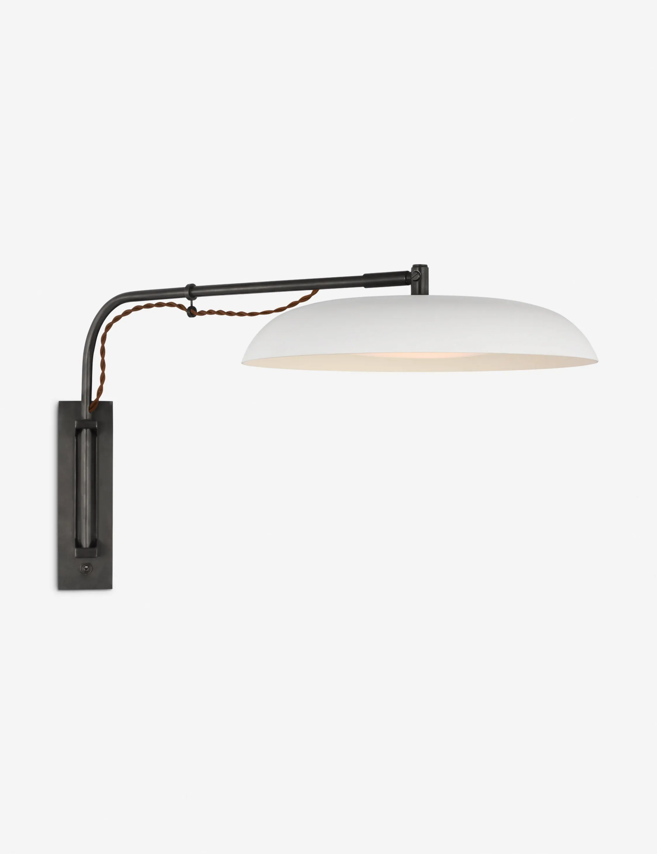 Cyrus Adjustable Plug-In Sconce by Amber Lewis