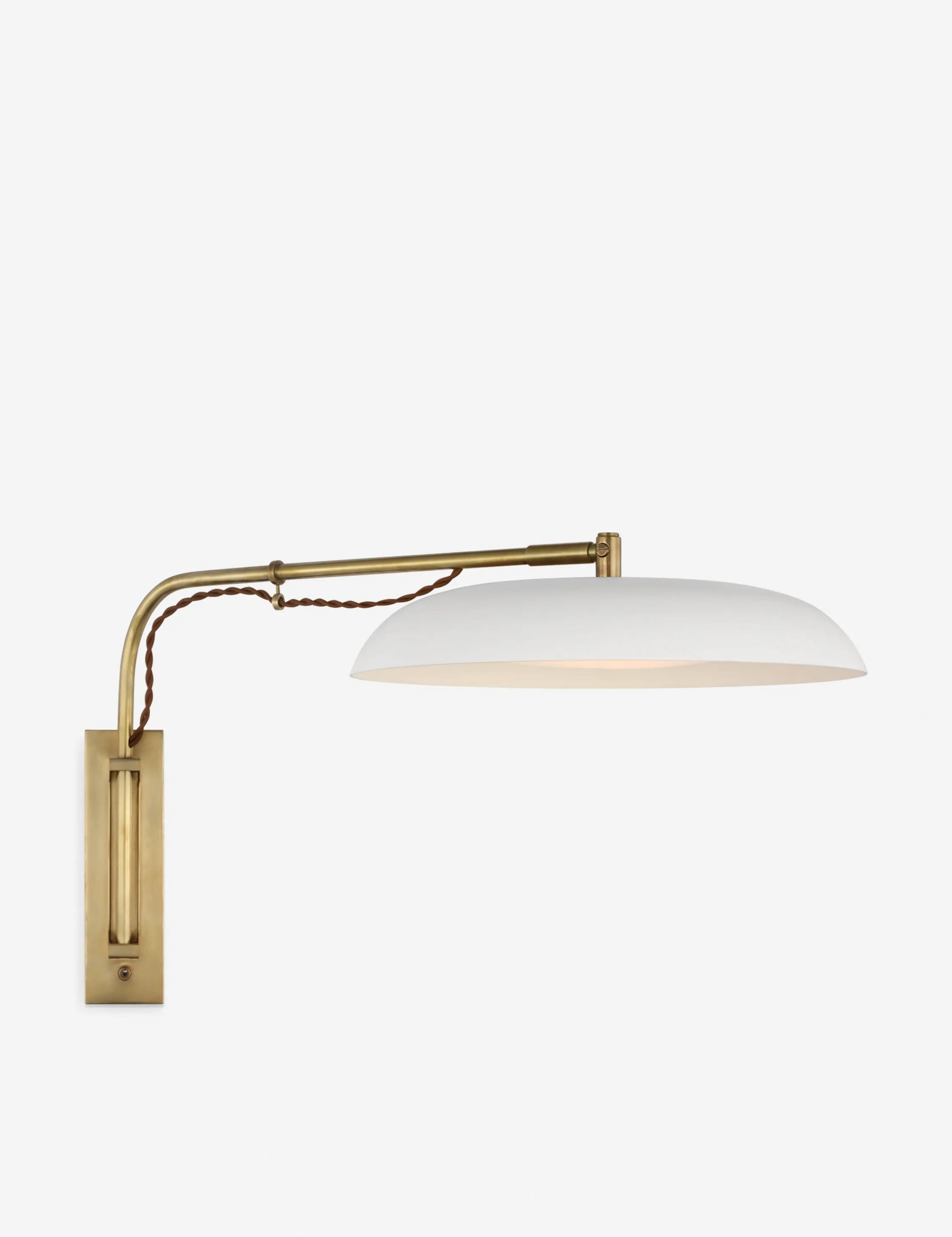 Cyrus Adjustable Plug-In Sconce by Amber Lewis