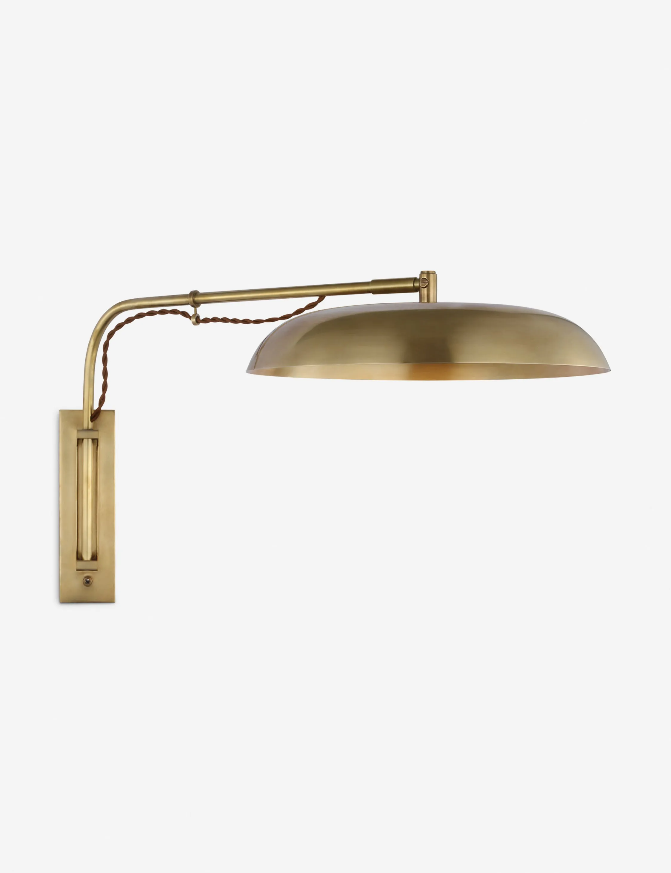 Cyrus Adjustable Plug-In Sconce by Amber Lewis