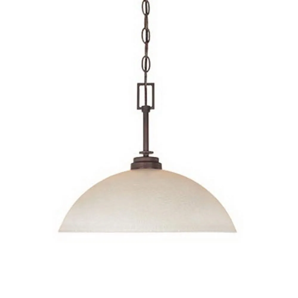 Designers Fountain Lighting 81632 TU Harlow Collection One Light Hanging Pendant Chandelier in Tuscana Bronze Finish