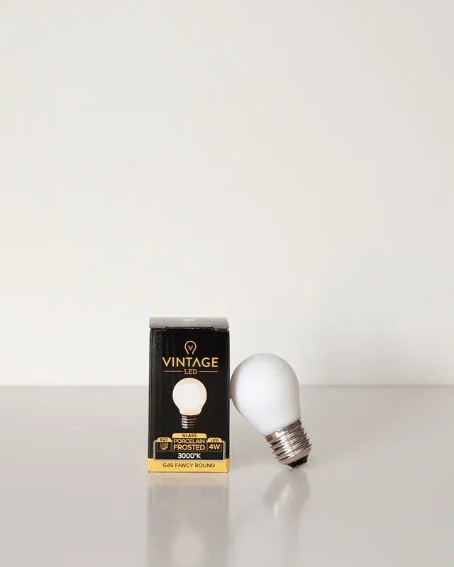 Dimmable E27 LED | G45 | 4W | 3000K