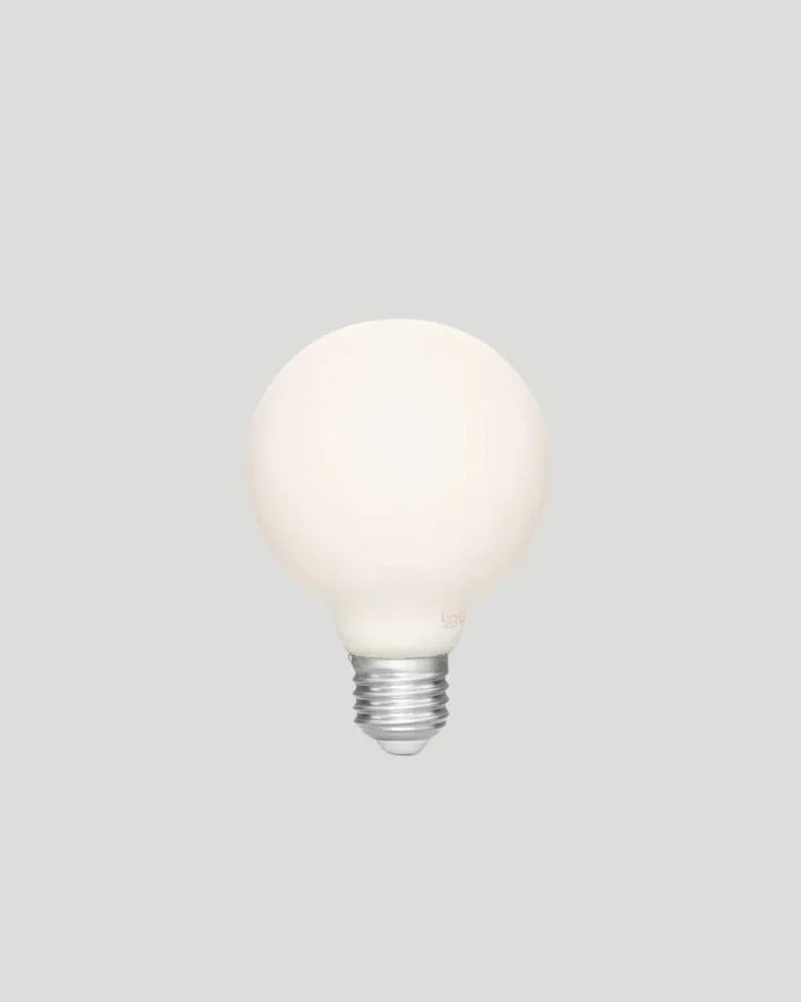 Dimmable E27 LED | G80 | 7.2W | 2700K