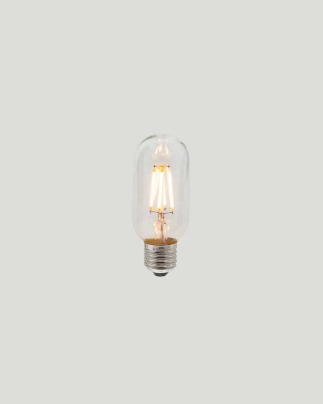 Dimmable E27 LED Short Filament | T45 | 3W | 2200K