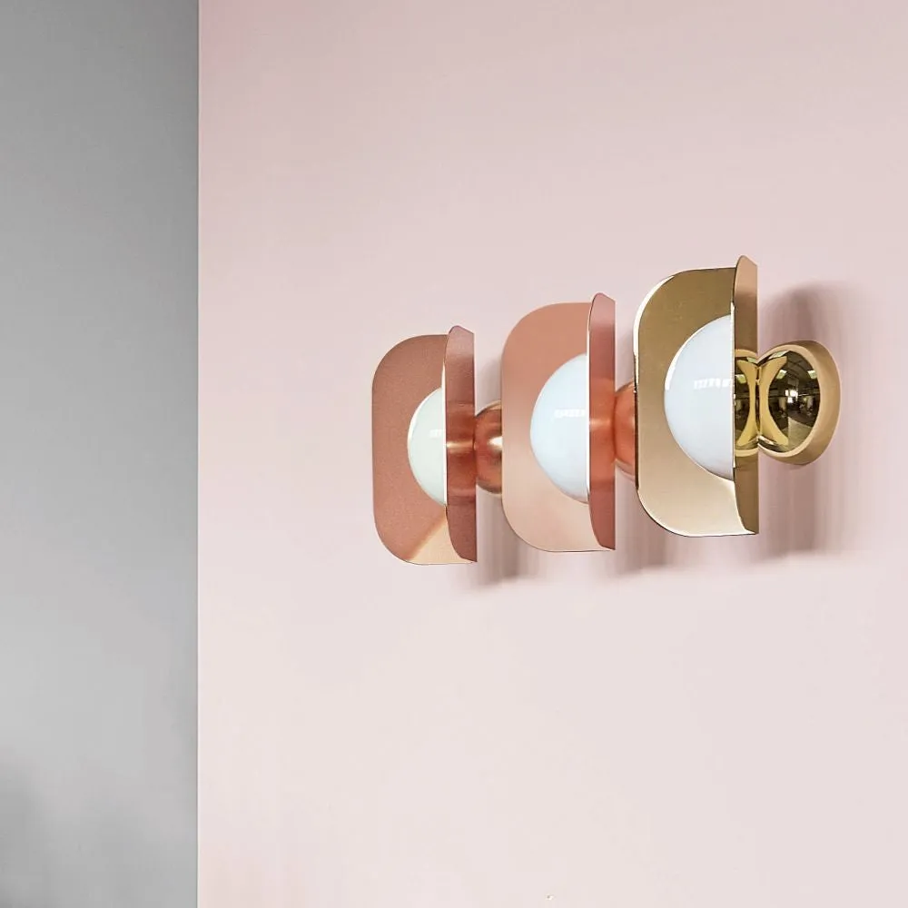 Eclectic Metal Wall Sconce