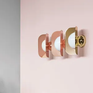 Eclectic Metal Wall Sconce