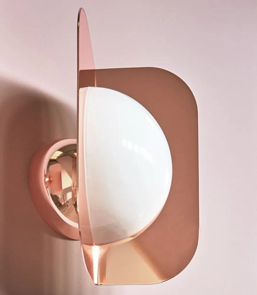Eclectic Metal Wall Sconce