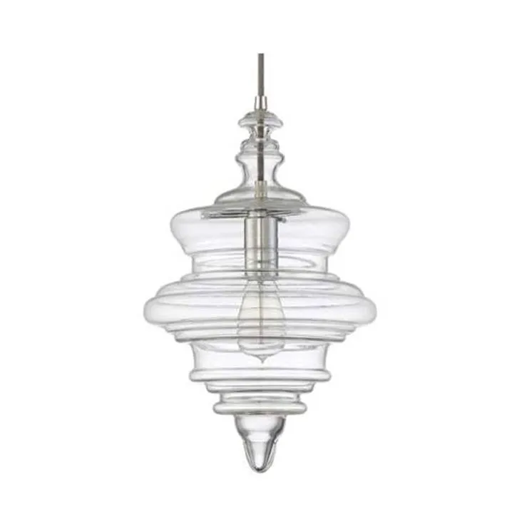 Elemis Tapered Blown Glass Mini Pendant