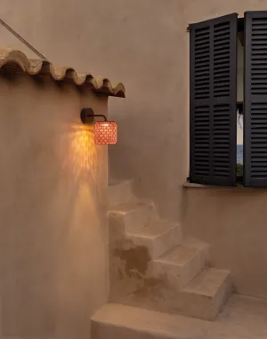Exterior Mediterranean Woven Wall Light