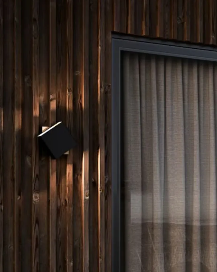 Exterior Rotatable Square Wall Light