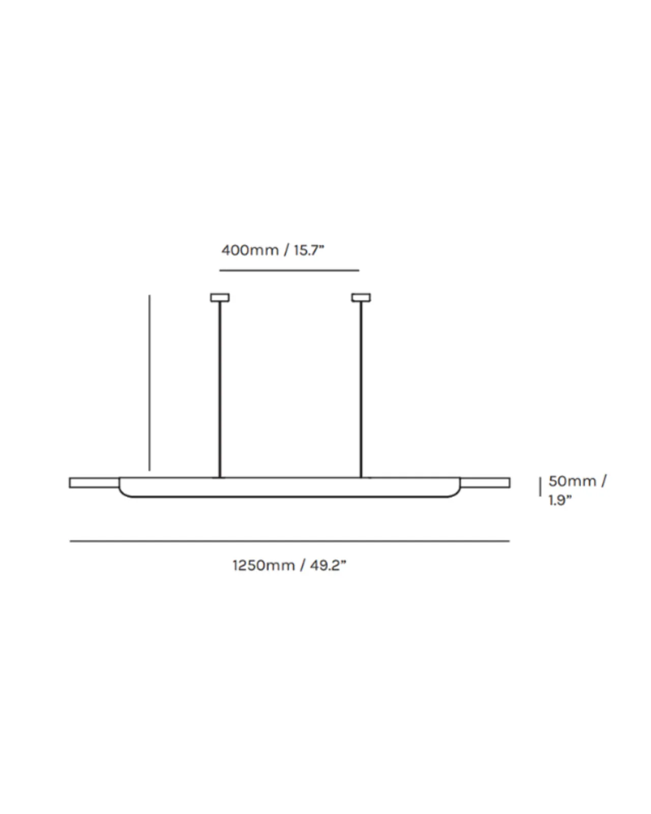 Formation Luxury Linear Pendant