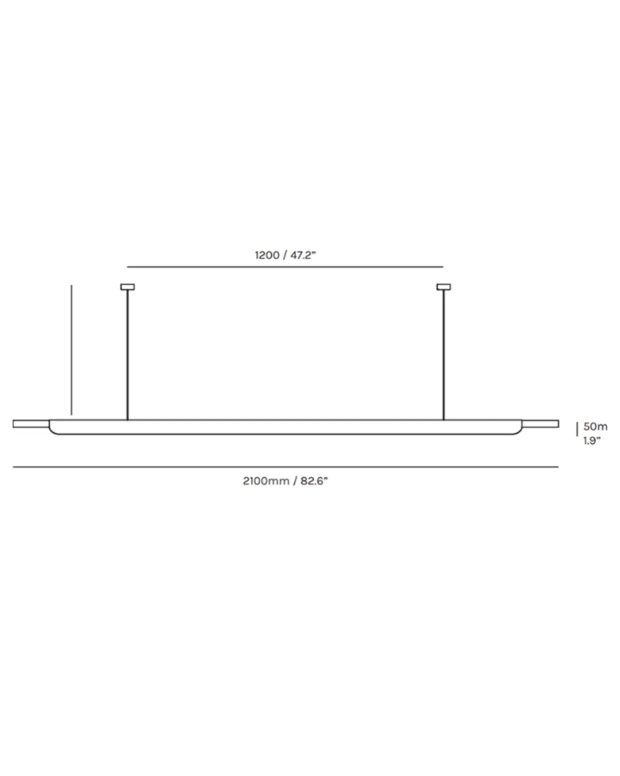 Formation Luxury Linear Pendant