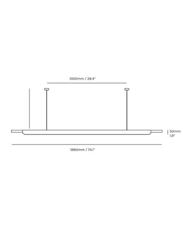 Formation Luxury Linear Pendant