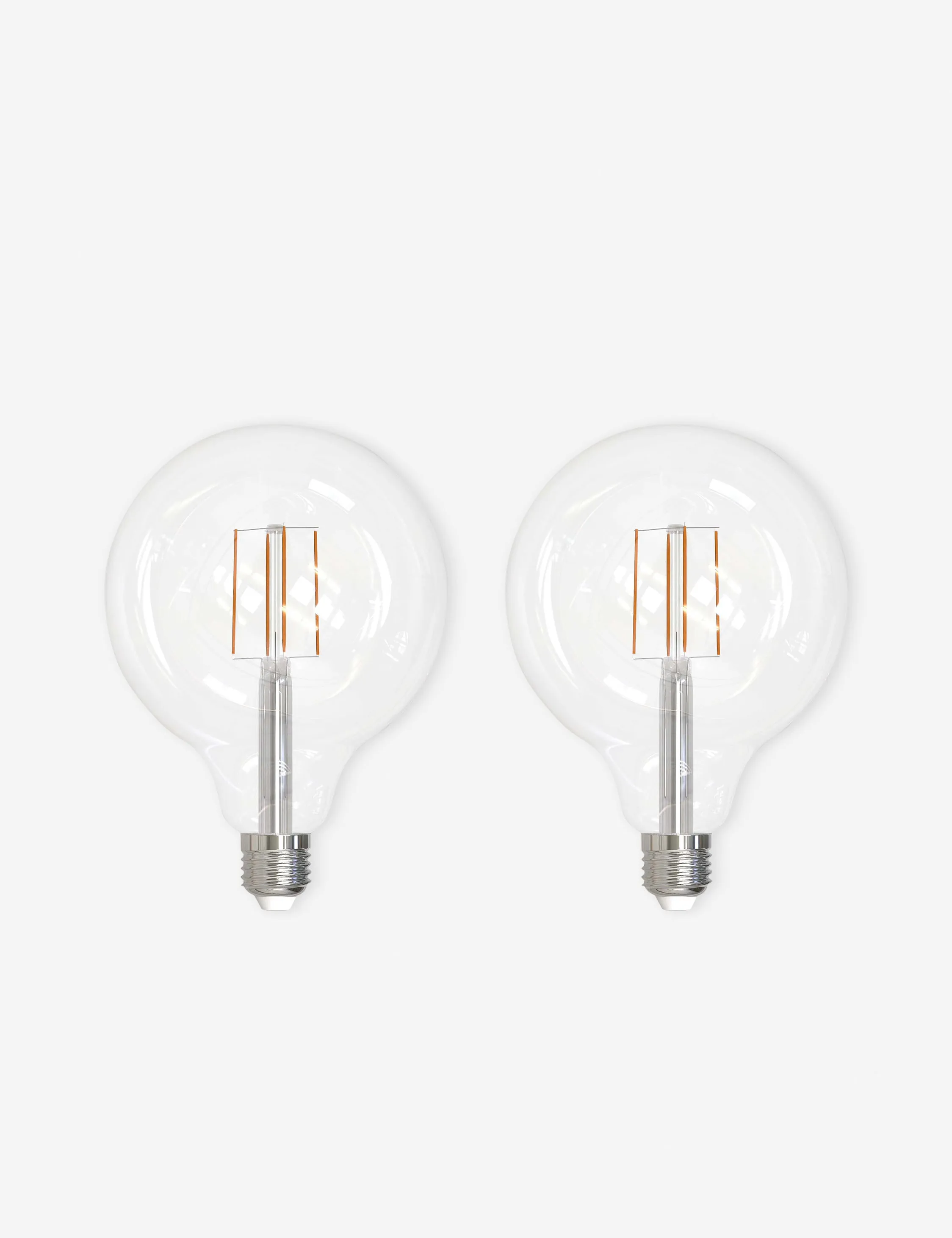 G40 LED Filament Bulb (Set of 2)