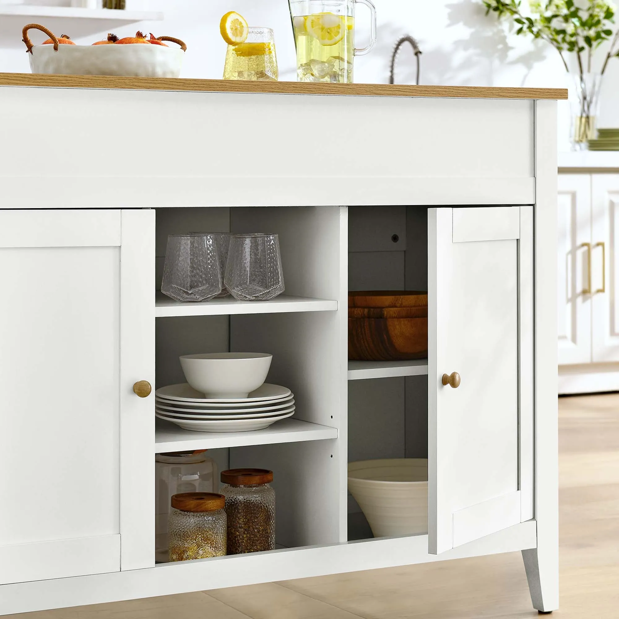 Garland Kitchen Island by Modway