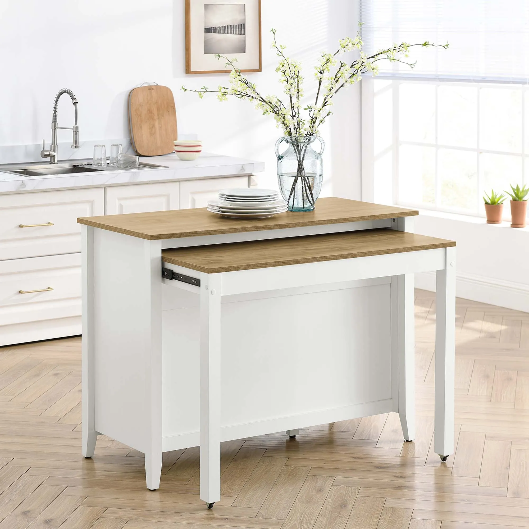 Garland Kitchen Island by Modway