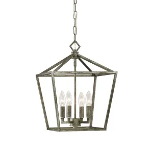 Geometric Cage Lantern OPEN BOX