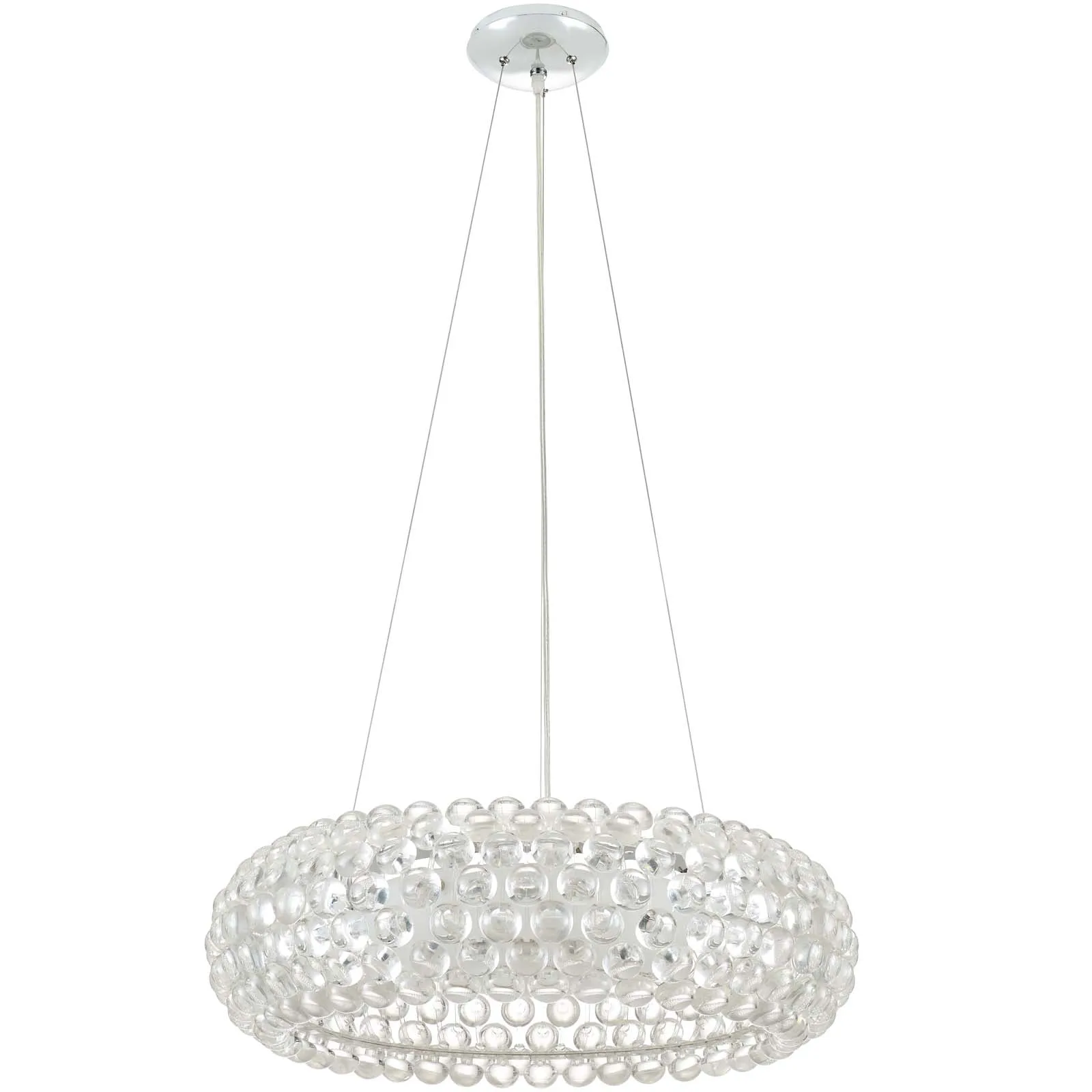 Halo 25” Pendant Chandelier by Modway