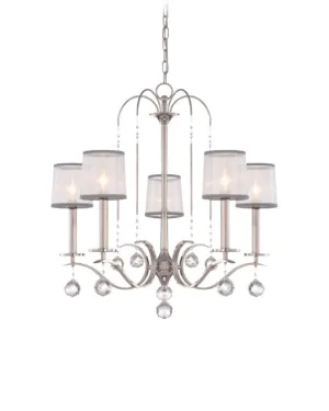 Imperial Silver Crystal Chandelier | Assorted Sizes