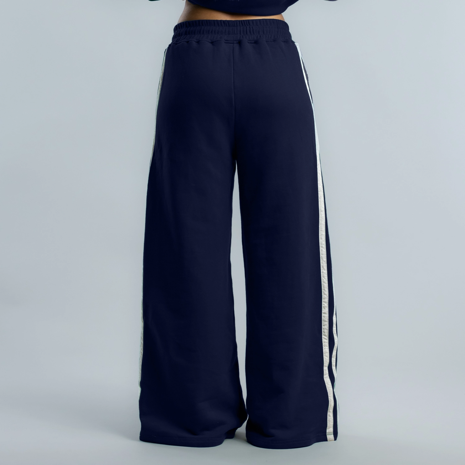 Irc Wide Leg Block Track Pant Women's NAVY