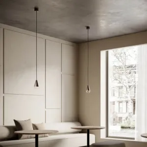 Iron Teardrop Pendant Light