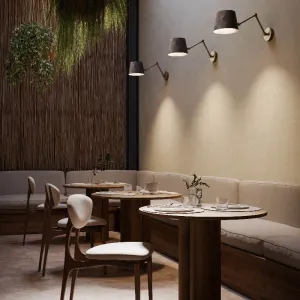 Italian Industrial Adjustable Wall Light