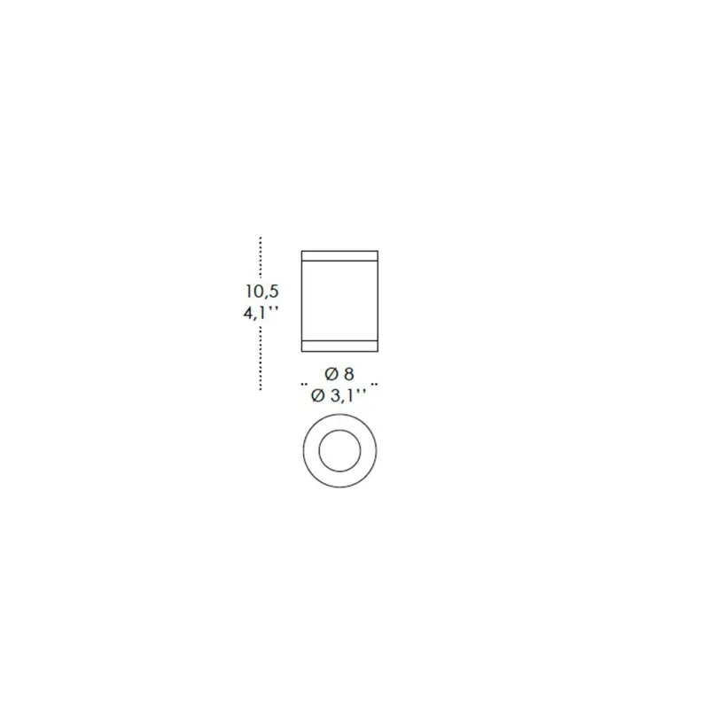 Italian Modern IP54 LED Ceiling Light | Assorted Finishes