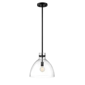 Lenox 1 Light Pendant - Black