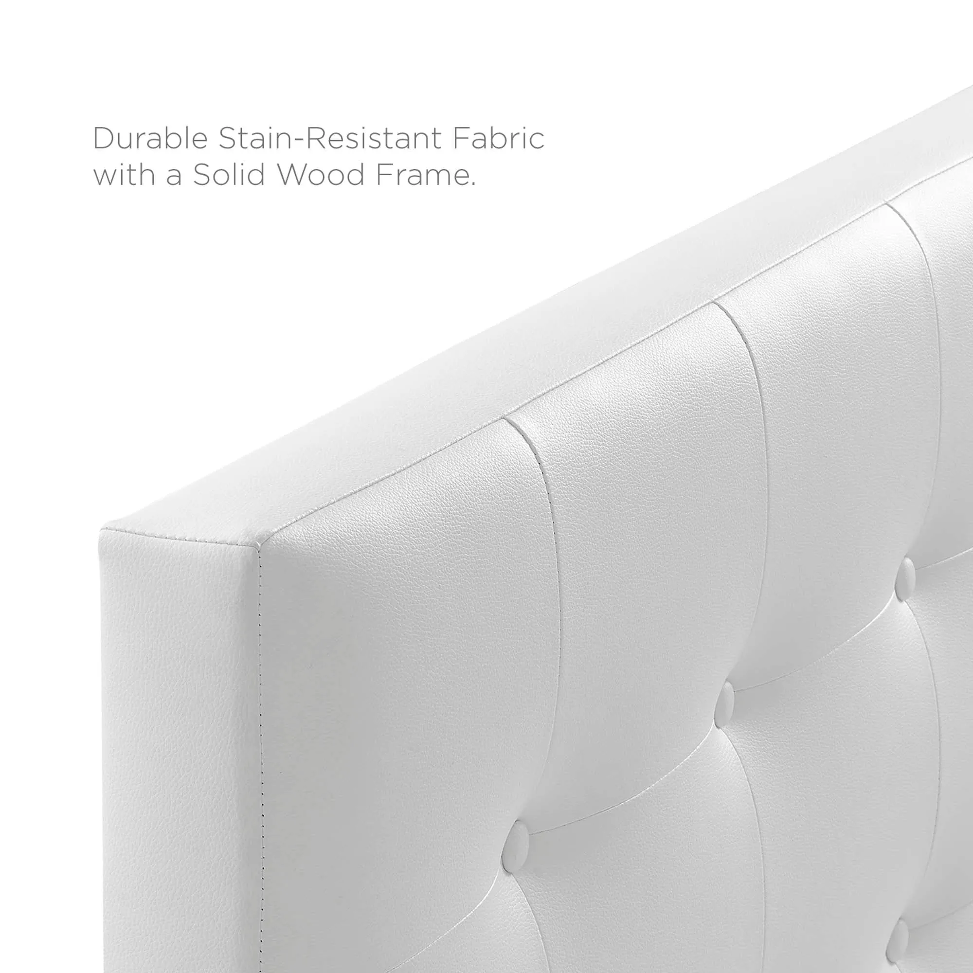 Lily Upholstered Vinyl Headboard by Modway