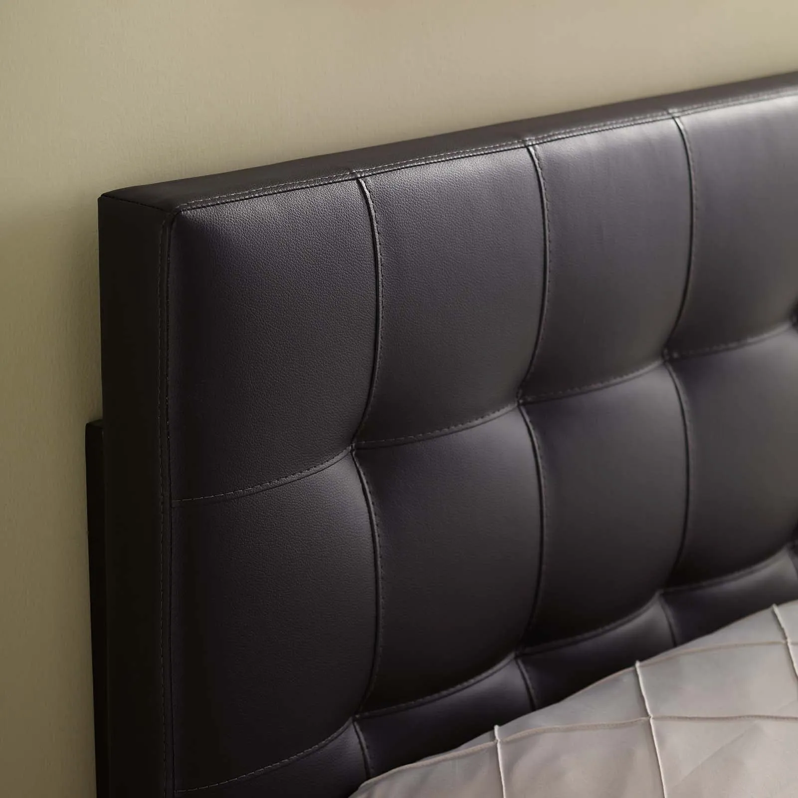 Lily Upholstered Vinyl Headboard by Modway